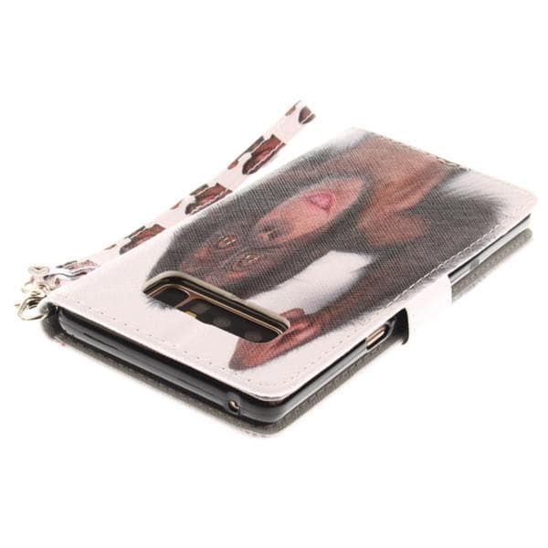 Plånboksfodral Samsung Galaxy Note 8 – Schimpans