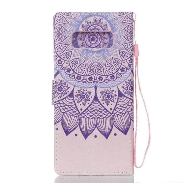 Plånboksfodral Samsung Galaxy Note 8 – Blomma