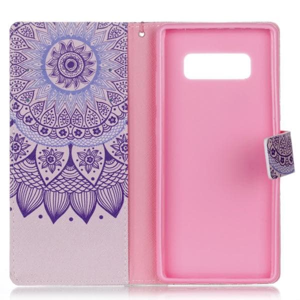Plånboksfodral Samsung Galaxy Note 8 – Blomma