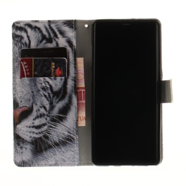 Plånboksfodral Samsung Galaxy Note 8 – Vit Tiger