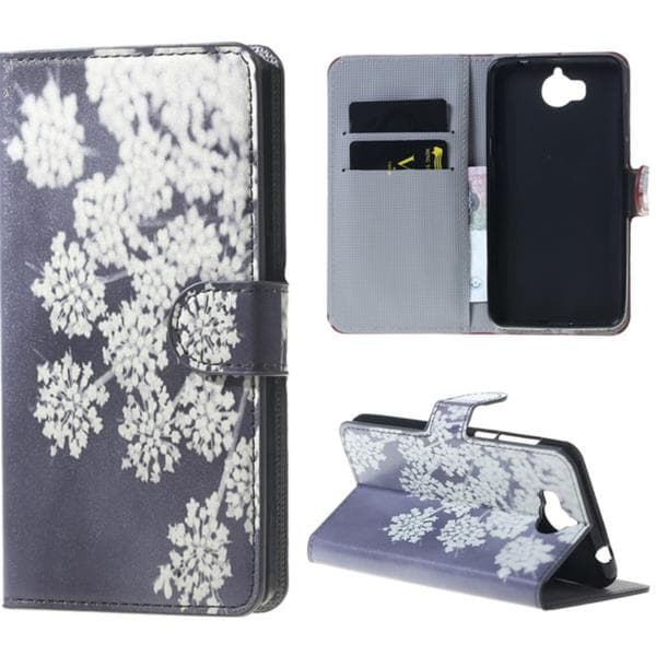 Plånboksfodral Huawei Y6 2017 - Små Blommor