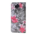Pikkukuva 3 / 7: Plånboksfodral Huawei Y6 2017 – Svartvit med Blommor