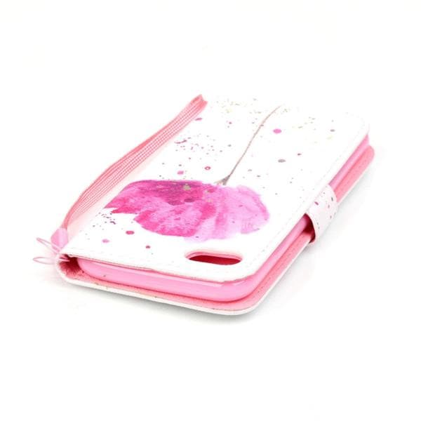 Plånboksfodral Apple iPhone 8 – Rosa Blomma