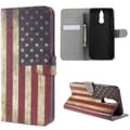 Miniatyrbillede 1 af 7: Plånboksfodral Huawei Mate 10 Lite - Flagga USA