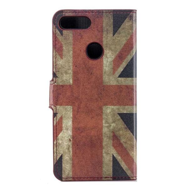 Plånboksfodral Huawei P Smart (2018) - Flagga UK