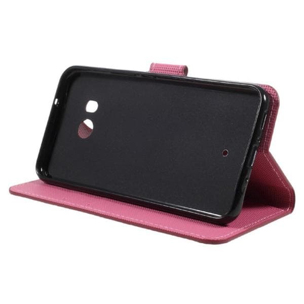 Plånboksfodral HTC U11 - Vit med Fjärilar