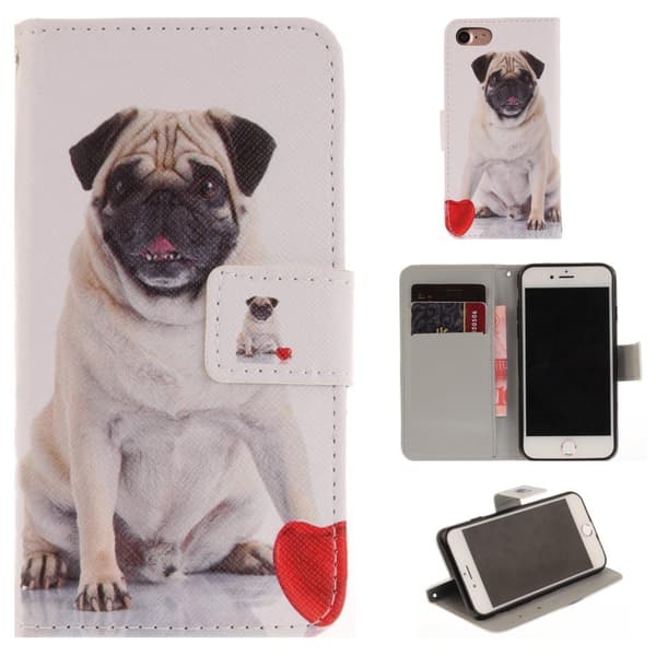 Plånboksfodral Apple iPhone 8 – Mops