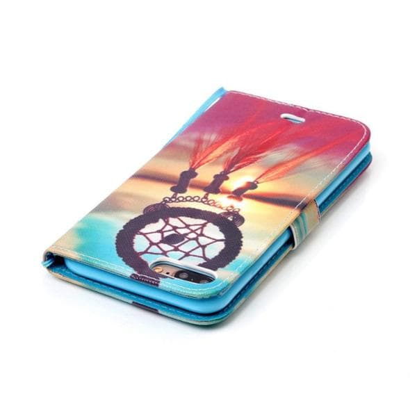 Plånboksfodral iPhone 8 Plus – Drömfångare / Dreamcatcher