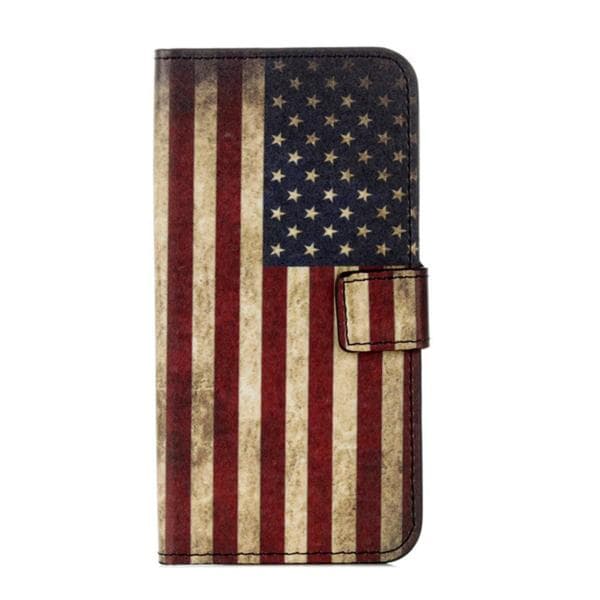 Plånboksfodral Samsung Galaxy A3 (2017) - Flagga USA