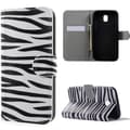 Miniatyrbillede 1 af 6: Plånboksfodral Samsung Galaxy J5 (2017) - Zebra