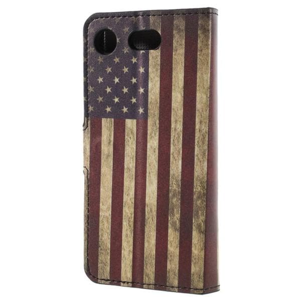Plånboksfodral Sony Xperia XZ1 Compact - Flagga USA