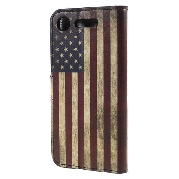 Plånboksfodral Sony Xperia XZ1 - Flagga USA