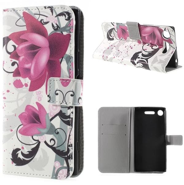 Plånboksfodral Sony Xperia XZ1 – Lotus
