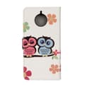 Pikkukuva 4 / 7: Plånboksfodral Moto G5S Plus – Ugglor & Blommor