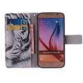 Miniatyrbild 4 av 8: Plånboksfodral Samsung Galaxy S6 – Vit Tiger