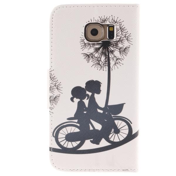 Plånboksfodral Samsung Galaxy S6 – Cyklande Barn