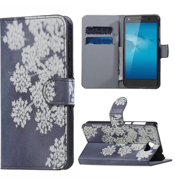 Plånboksfodral Huawei Y6 II Compact - Små Blommor