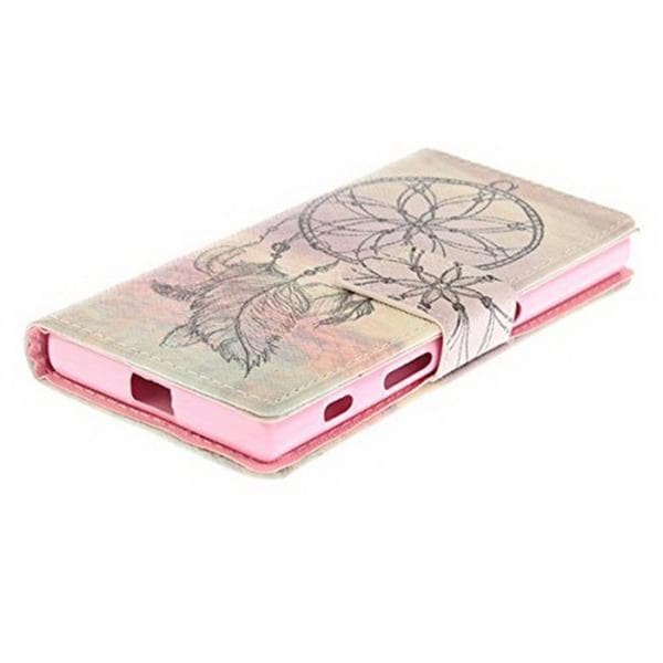 Plånboksfodral Sony Xperia X Compact – Drömfångare Beige
