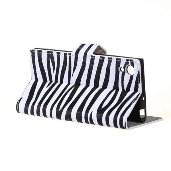 Plånboksfodral Sony Xperia XA1 - Zebra