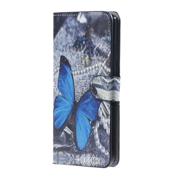 Plånboksfodral Samsung Galaxy S8 - Blå Fjäril