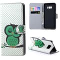 Miniatyrbillede 1 af 6: Plånboksfodral Samsung Galaxy S8 Plus – Prickigt med Uggla