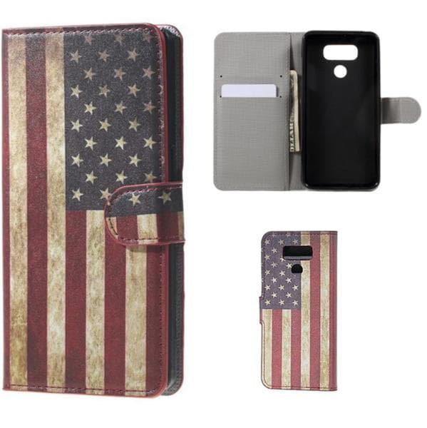 Plånboksfodral LG G6 - Flagga USA