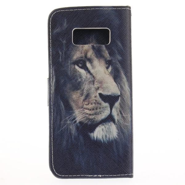 Plånboksfodral Samsung Galaxy S8 – Lejon