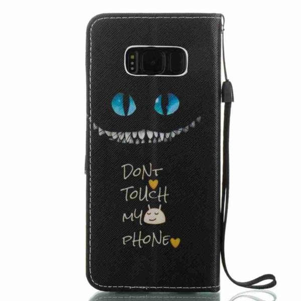 Plånboksfodral Samsung Galaxy S8 - Don't Touch My Phone