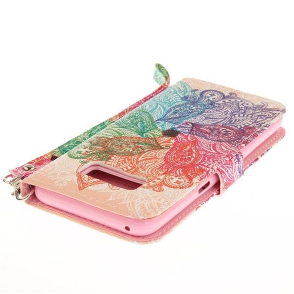 Plånboksfodral Samsung Galaxy S8 – Indisk Paisley