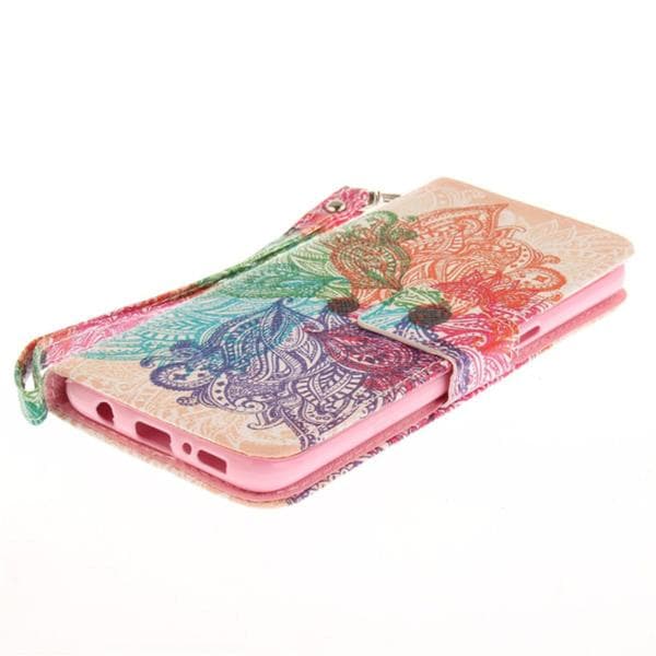 Plånboksfodral Samsung Galaxy S8 – Indisk Paisley