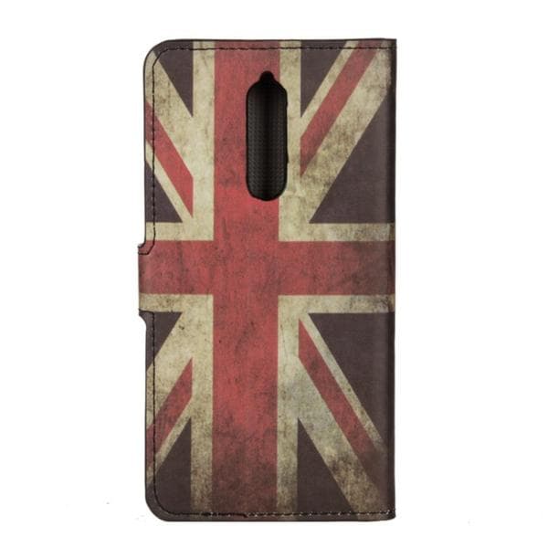Plånboksfodral Nokia 8 - Flagga UK