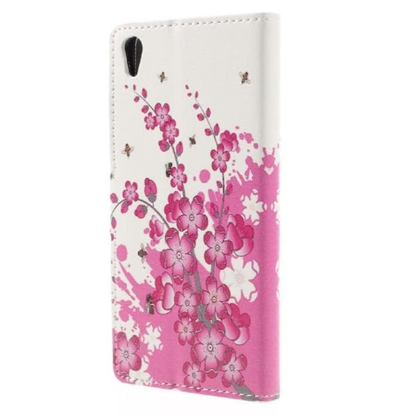 Plånboksfodral Sony Xperia E5 - Körsbärsblommor