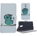Pikkukuva 1 / 6: Plånboksfodral Motorola Moto G4 & G4 Plus - Prickigt med Uggla