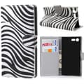 Pikkukuva 1 / 6: Plånboksfodral Sony Xperia X Compact - Zebra