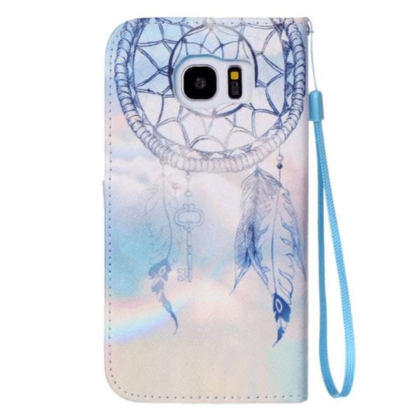 Plånboksfodral Samsung Galaxy S7 Edge – Drömfångare/Dreamcatcher