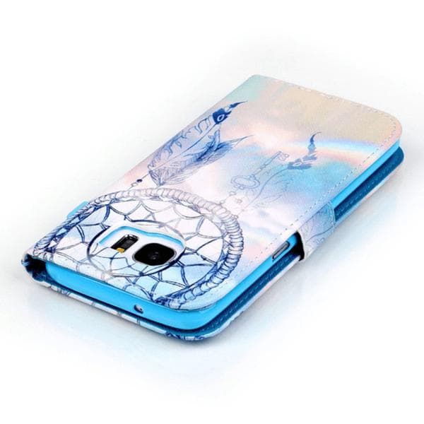 Plånboksfodral Samsung Galaxy S7 Edge – Drömfångare/Dreamcatcher