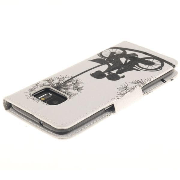 Plånboksfodral Samsung Galaxy S7 Edge – Cyklande Barn