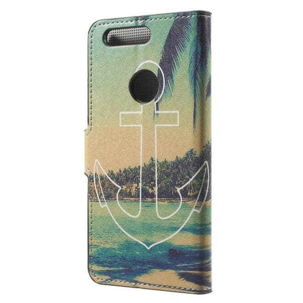 Plånboksfodral Huawei Honor 8 - Ankare