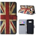 Miniatyrbillede 1 af 8: Plånboksfodral Samsung Galaxy S8 Plus - Flagga UK