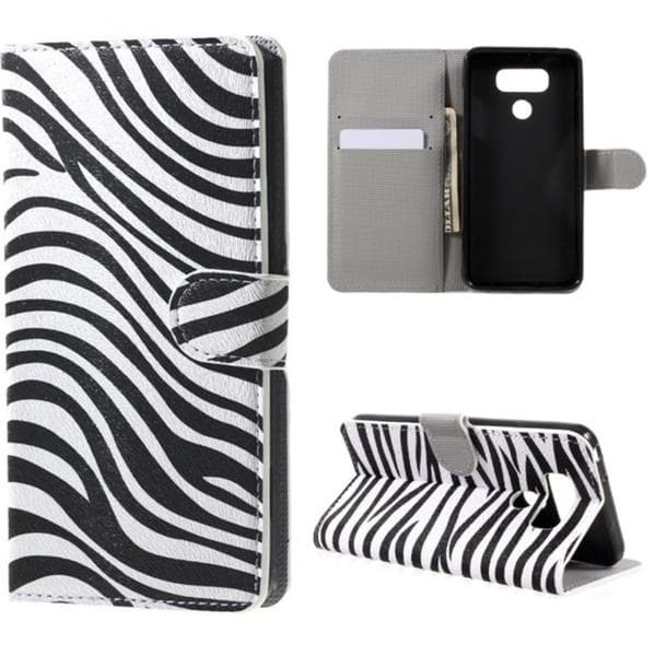 Plånboksfodral LG G6 - Zebra