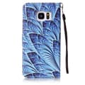 Miniatyrbillede 4 af 7: Plånboksfodral Samsung Galaxy S7 Edge – Blå Blomma