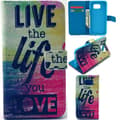 Pikkukuva 1 / 4: Plånboksfodral Samsung Galaxy S6 Edge – Live The Life You Love