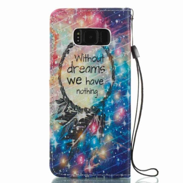 Plånboksfodral Samsung Galaxy S8 – Without Dreams We Have Nothin