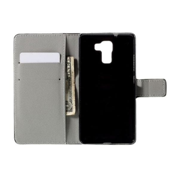 Plånboksfodral Huawei Honor 7 – Ugglor & Blommor