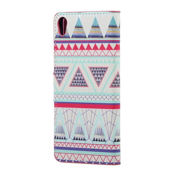 Plånboksfodral Sony Xperia E5 - Aztek