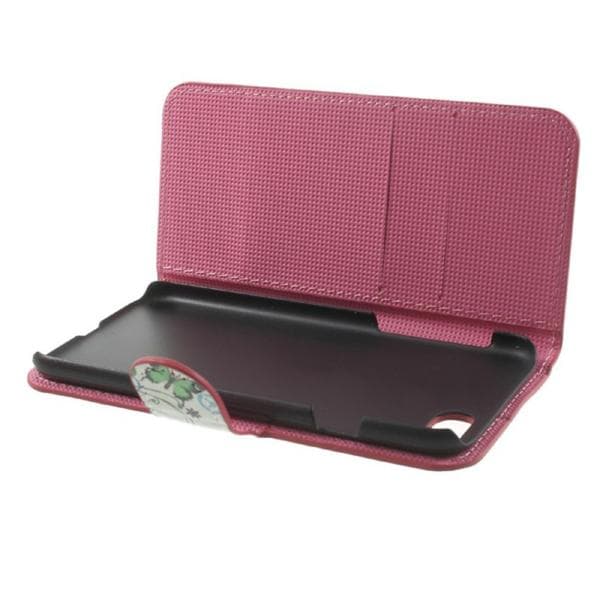 Plånboksfodral Iphone 7 - Vit med Fjärilar