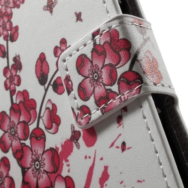 Plånboksfodral Sony Xperia XZ och XZs - Körsbärsblommor