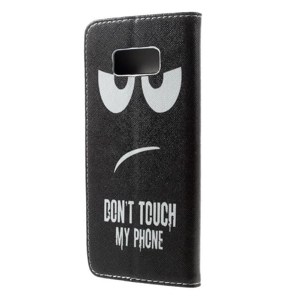 Plånboksfodral Samsung Galaxy S7 - Don't Touch My Phone