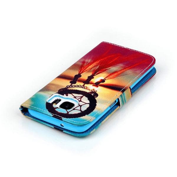 Plånboksfodral Samsung Galaxy S7 – Drömfångare / Dreamcatcher