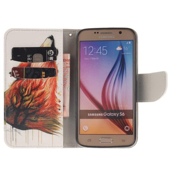 Plånboksfodral Samsung Galaxy S6 - Varg